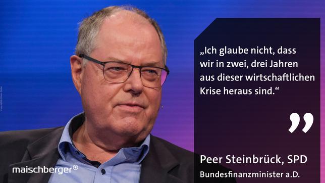 Bild: WDR/Oliver Ziebe Peer Steinbrück