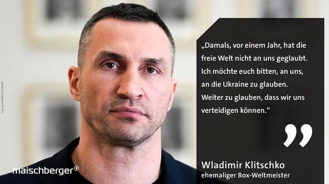 Bild: AFP/MARKUS SCHREIBER Wladimir Klitschko