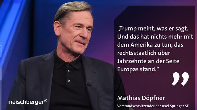 Bild: WDR/Oliver Ziebe Mathias Döpfner