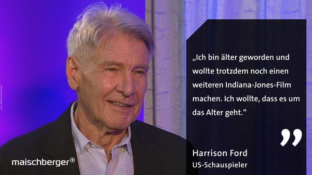 Bild: WDR/Maischberger Harrison Ford