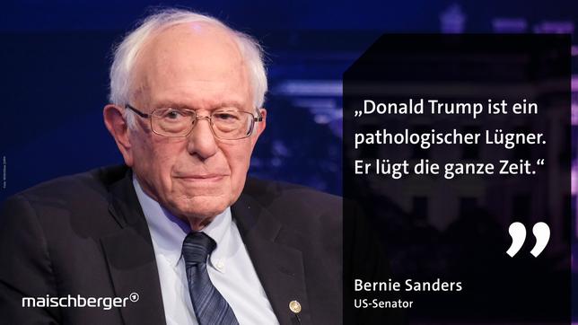 Bild: WDR/Oliver Ziebe Bernie Sanders