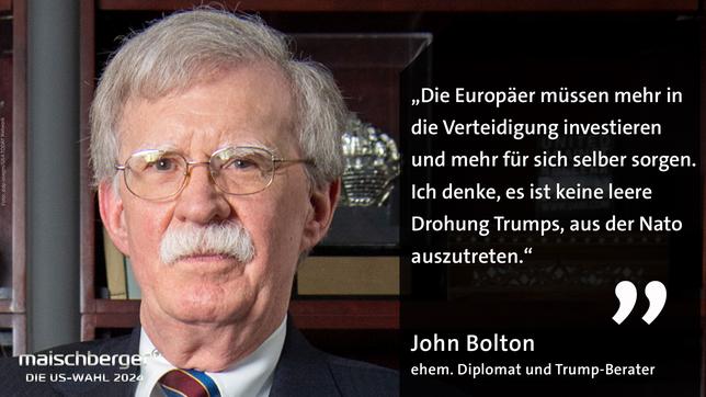 Bild: ddp images/USA TODAY Network John Bolton