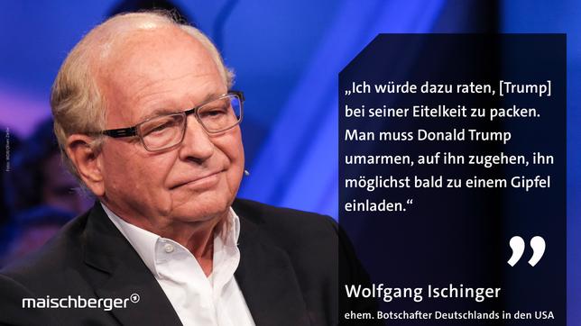 Bild: WDR/Oliver Ziebe Wolfgang Ischinger