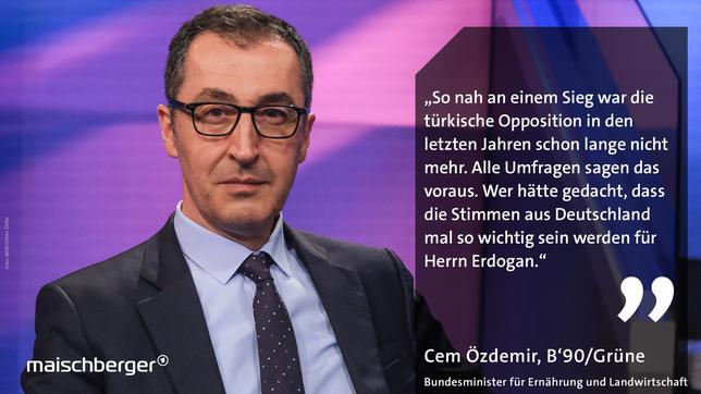 Bild: WDR/Oliver Ziebe Cem Özdemir
