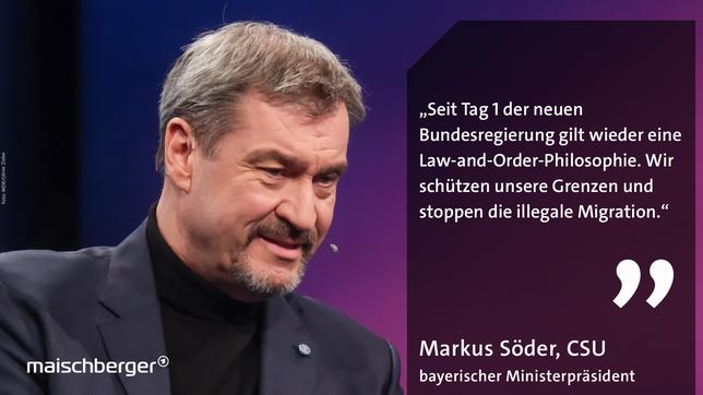 Bild: WDR/Oliver Ziebe Markus Söder