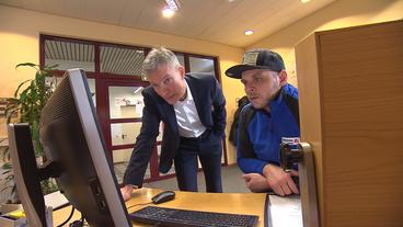 Bild: Das Erste Steffen Maiwald von den Stadtwerken Hanau.