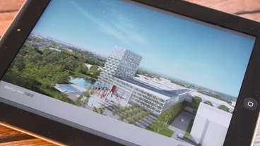 Bild: Das Erste Große Pläne: ein riesiges Gelände im Businesspark Niederrhein soll als chinesisches Handelszentrum entstehen.