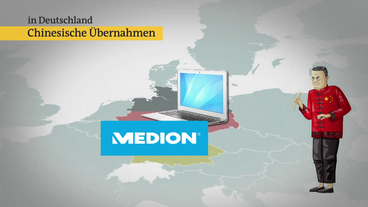 Bild: Das Erste Die bekannte Marke Medion wurde von Chinesen übernommen.