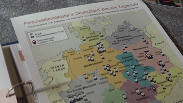 Bild: Das Erste Lokführer werden von vielen verschiedenen Dienstleistern zu Einsätzen entsandt.