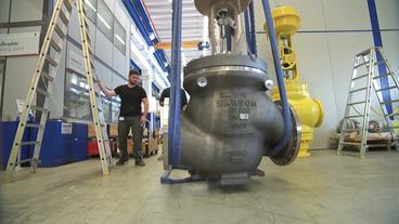 Bild: ARD Die Samson AG stellt Industrieventile her.