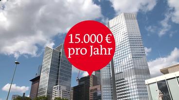Bild: ARD Hohe Kosten für Arbeitsplätze in Metropolen wie Frankfurt.