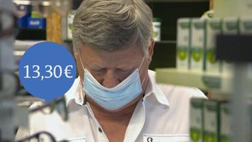 Bild: ARD 13,30 Euro bekommt der Apother in Frankreich für eine Corona-Impfung.