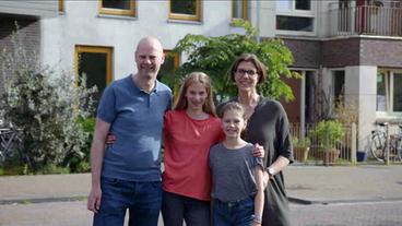 Bild: Das Erste Familie Hoogeboom hat ein Reinenhaus in Rotterdam gebaut
