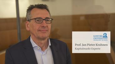 Bild: Das Erste Experte für den Kapitalmarkt: Professor Jan Pieter Krahnen