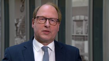 Bild: ARD Stefan Genth vom Handelsverband Deutschland.