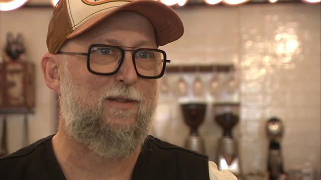 Bild: ARD Gastronom Mike Mangold aus Schweinfurt.