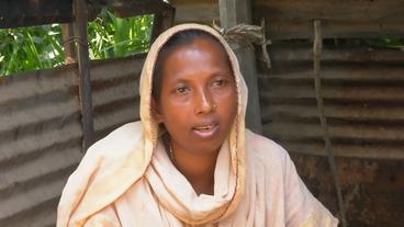 Bild: ARD Textilarbeiterin Kabari Khatun aus Bangladesch ist jetzt arbeitslos.