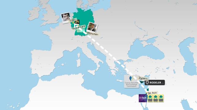 Bild: Das Erste Die Verflechtungen der Online-Broker, sind in diesem Beispiel, international.