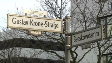Bild: NDR Gustav-Krone-Straße in Berlin