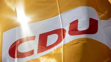Bild: picture alliance/Christoph Söder CDU Logo