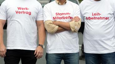 Bild: picture alliance/dpa/Joerg Sarbach Leiharbeit