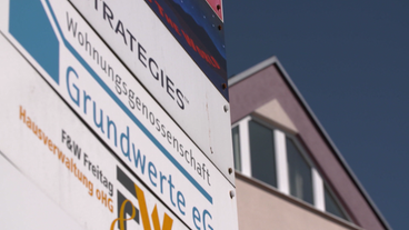 Bild: SWR Firmenschild Grundwerte eG