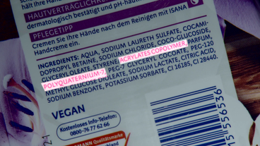 Bild: SWR Inhaltsangaben In Körperpflegeprodukt