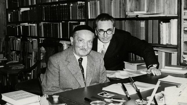 Viktor Frankl und Martin Heidegger