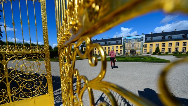 Galerie in den Herrenhäuser Gärten in Hannover