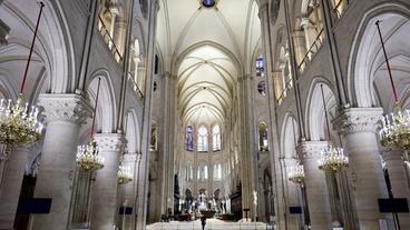 Bild: Reuters/Stephane de Sakutin Innenansicht der Kathedrale Notre Dame de Paris