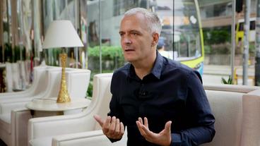 Autor Kai Strittmatter im ttt-Gespräch