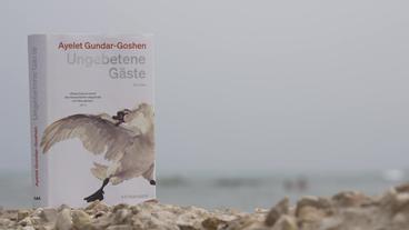Bild: WDR Das Buch "Ungebetene Gäste" von Ayelet Gundar-Goshen am Strand.