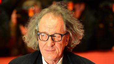 Bild: picture alliance / abaca Geoffrey Rush ("Shine") auf dem Weg zur Vorführung von "Final Portrait"