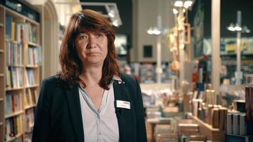 Bild: ttt Heike Lobin, Filialleiterin der Buchhandlung "Ludwig"