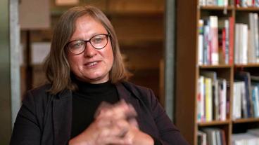 Bild: NDR Architektin Doris Kleilein.
