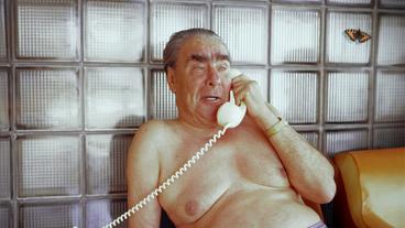 Bild: Vladimir Musaelyan Leonid Breshnew, Staats- und Parteichef der UdSSR, in Badehose