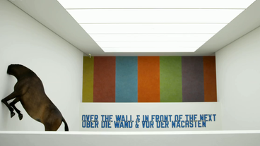 Bild: Kunstmuseum Stuttgart Bunt bemalte Wand