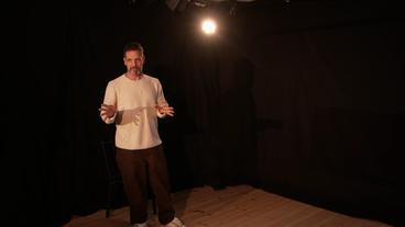 Bild: Das Erste Schauspieler Yousef Sweid zu sehen in "Between the River and the Sea"