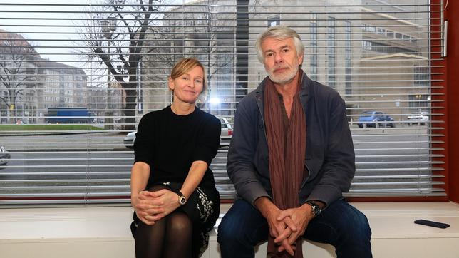 Bild: Tagesspiegel/dpa/Thilo Rückeis Chris Dercon und Programmchefin Marietta Piekenbrock