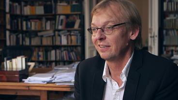 Bild: MDR/MDR Dieter Thomä in einem Interview mit "ttt"