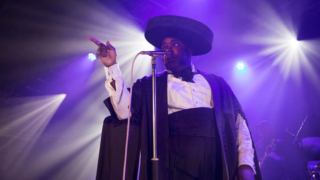 Jacob Lusk beim Konzert der Gabriels in Manchester, 23.10.2022