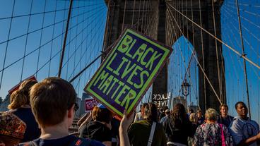 Bild: ddp images/Eric McGregor Demonstration gegen Polizeigewalt in New York
