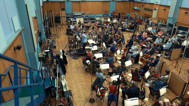 Bild: NFP Orchesteraufnahme im Abbey Road Studio