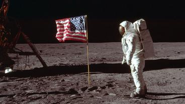Bild: imago stock Astronaut Edwin E. Aldrin, Jr., während der Apollo-11-Mission