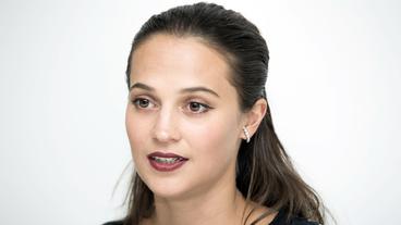 Bild: ddp/INTERTOPICS Die Schauspielerin Alicia Vikander