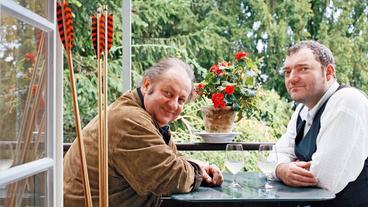Bild: Moro/laif Vincent Klink (li.) und Wiglaf Droste