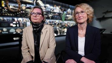 Bild: WDR Friederike Bauer (li.) und Katrin Böhning-Gaese
