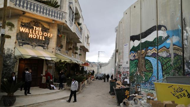 Bild: REUTERS/ Ammar Awad Das Walled Off-Hotel