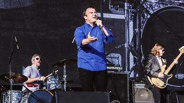 Bild: picture alliance / Photoshot Future Islands im Victoria Park in London, 2. Juni 2018