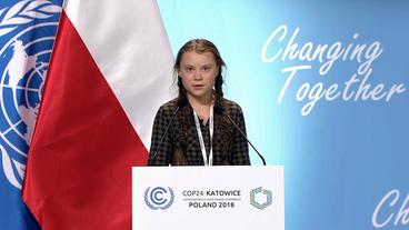 Bild: B-Reel Films AB Greta Thunberg bei der Klimakonferenz in Kattowitz (Polen)